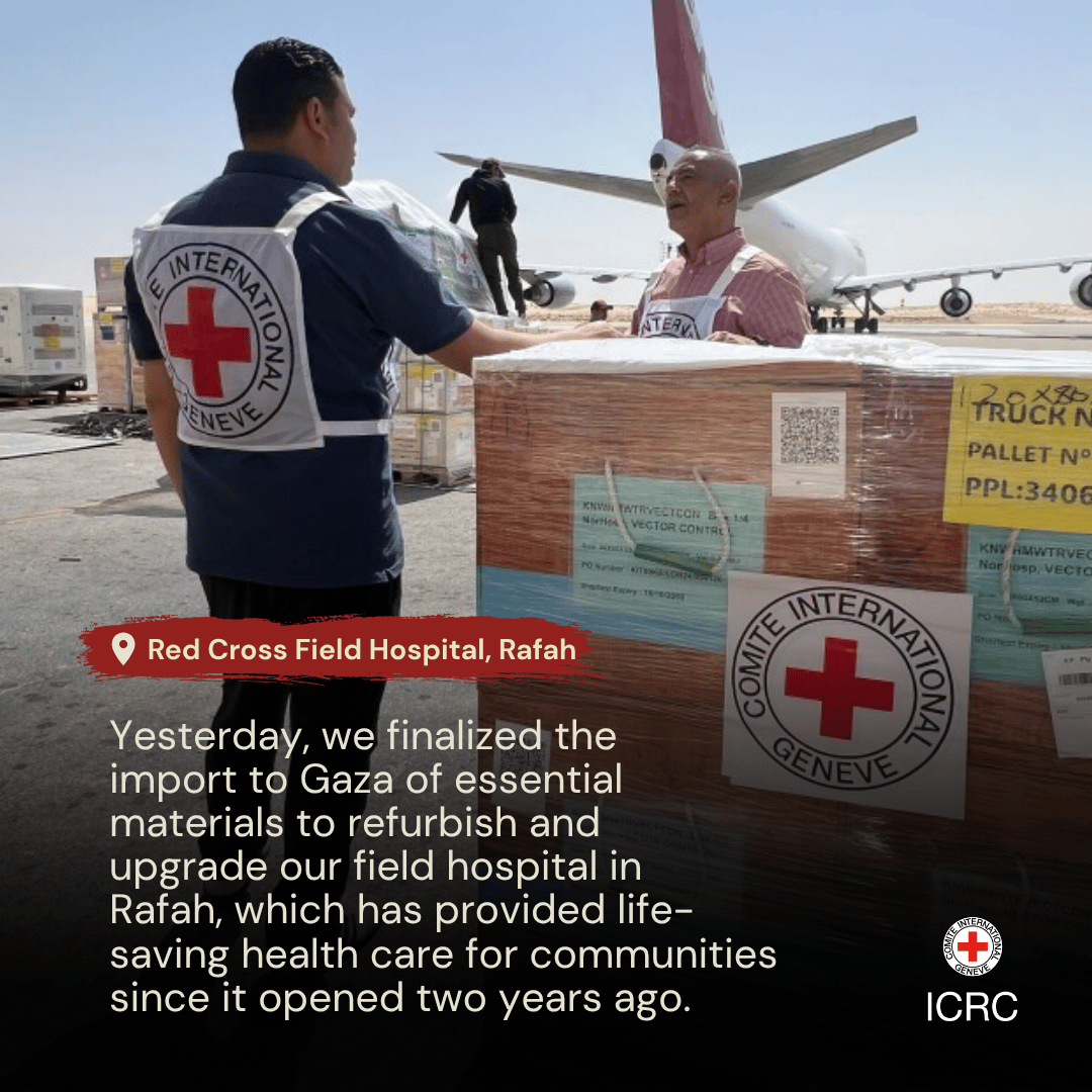 ICRC tweet media