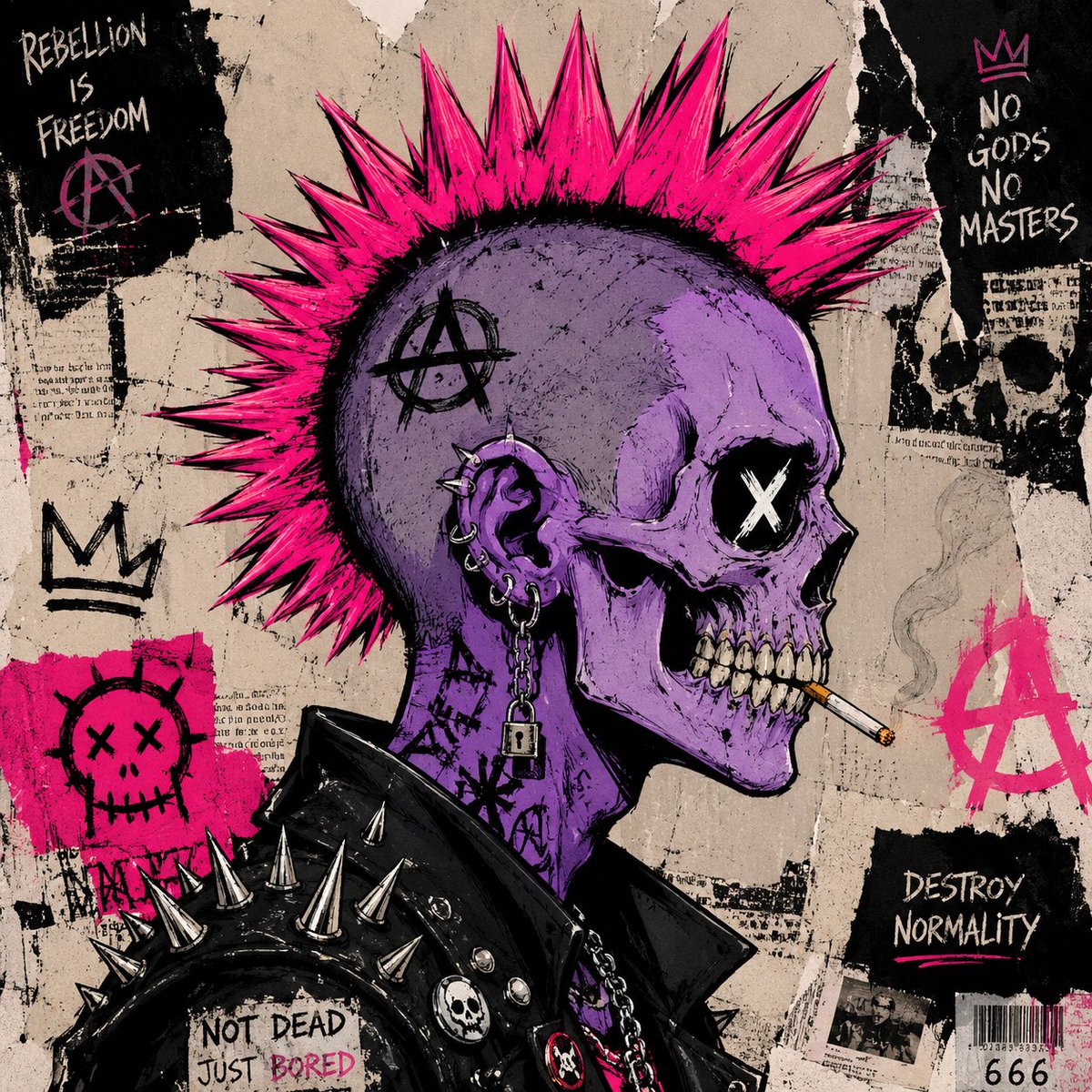 Rebellion skulls tweet media