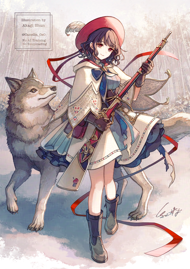 白雪の狩人