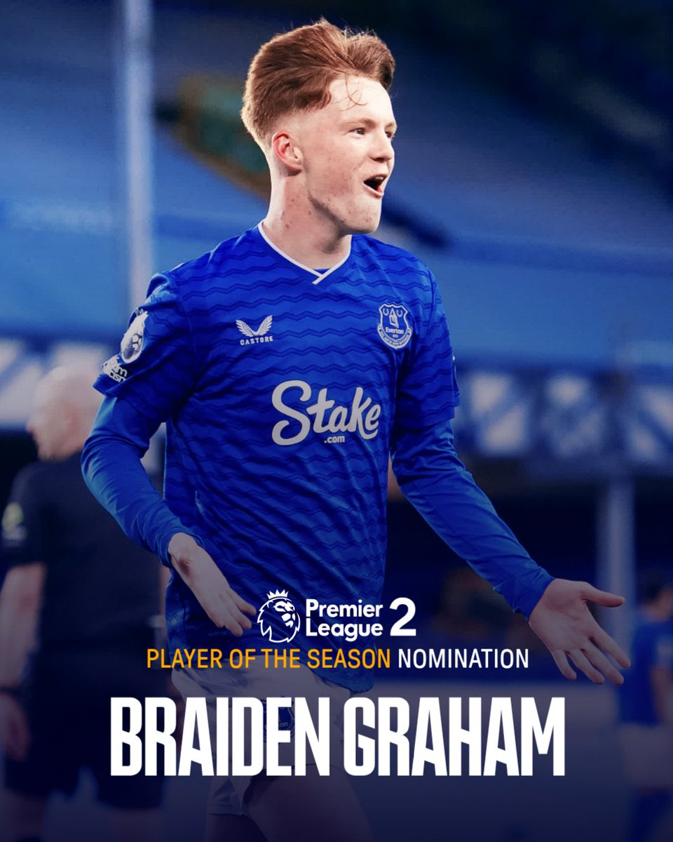 Congratulations to #EFCU21 goalkeeper George Pickford and forward Braiden Graham, who have both been nominated for #PL2 Player of the Season! 🏆🔵