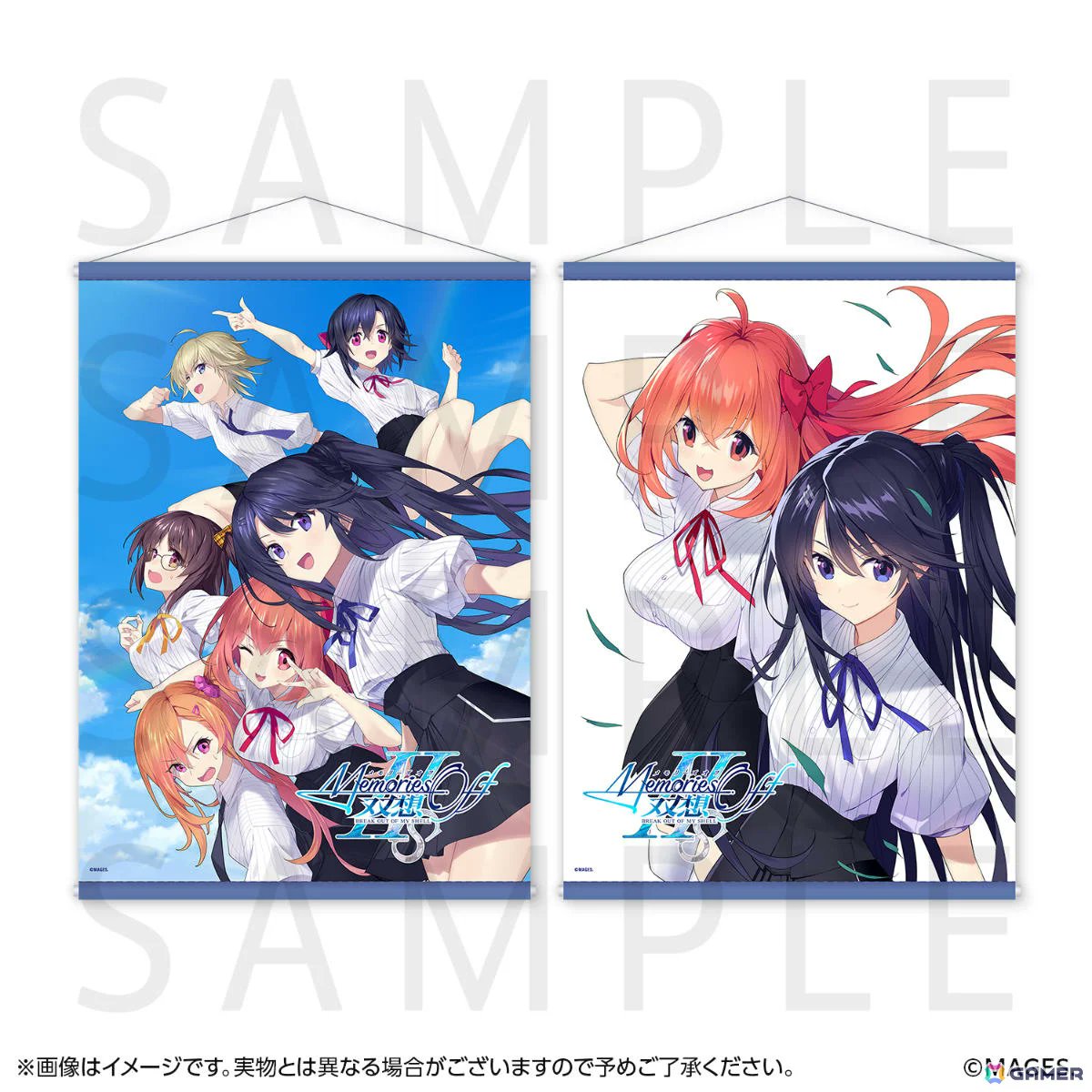 「メモリーズオフ 二十五周年完了祭」在庫限りの事後通販が5月9日12時より開始！描きおろし抱き枕カバー＆キャラファイングラフの受注販売も ...