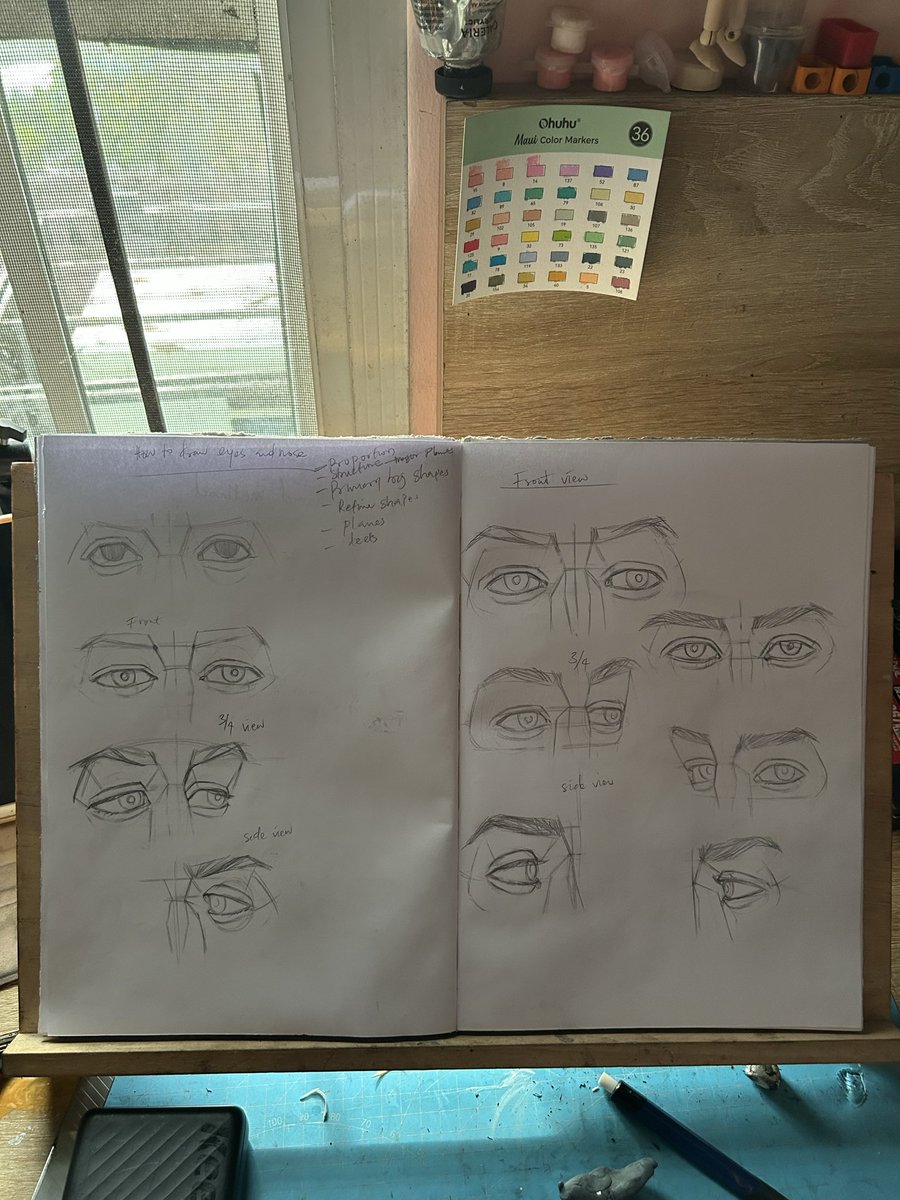 Riley Rythm Took a break from painting to studying the fundamentals of drawing a ...