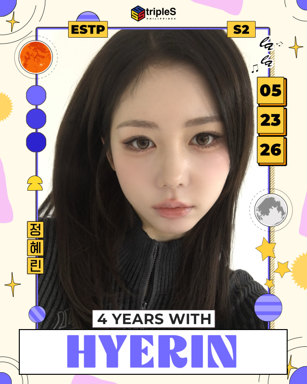 🎉] 052326 | HYERIN 4TH ANNIVERSARY 😺 Another year with #HyeRin