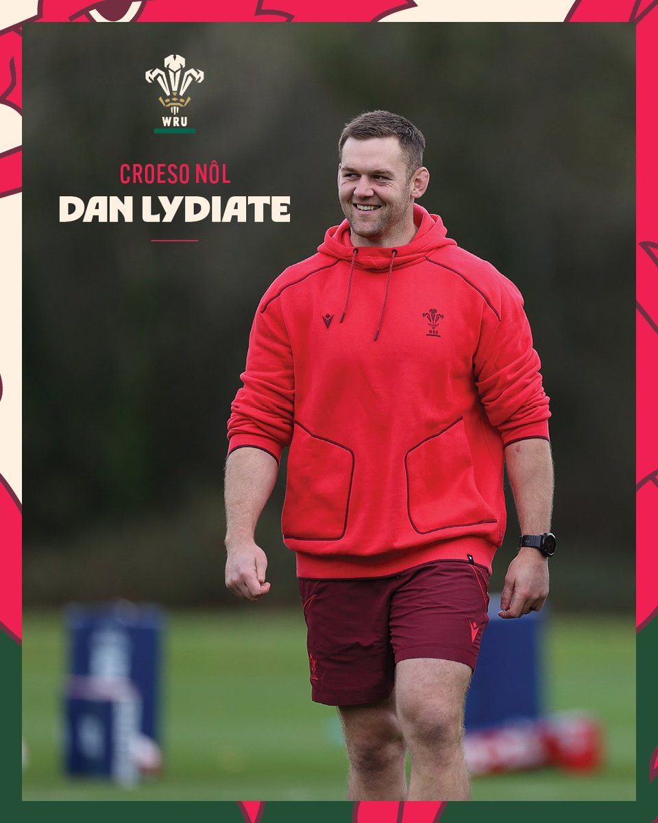 WelshRugbyUnion's tweet photo. 🚨 𝘾𝙧𝙤𝙚𝙨𝙤 𝙉ô𝙡 𝘿𝙖𝙣 𝙇𝙮𝙙𝙞𝙖𝙩𝙚 🏴󠁧󠁢󠁷󠁬󠁳󠁿

Delighted to announce that Dan Lydiate has been appointed to the Wales men’s coaching set up on a full-time basis as a specialist coach with responsibility for defensive contact skills. 💪🤝

▶️ https://t.co/LeQPKODHbQ
▶️ https://t.co/cSptjlgofg

#CymruAmByth