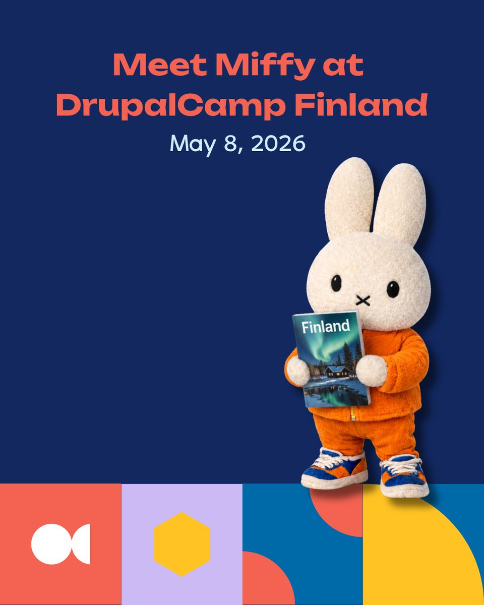 DrupalCon Rotterdam 2026 tweet media