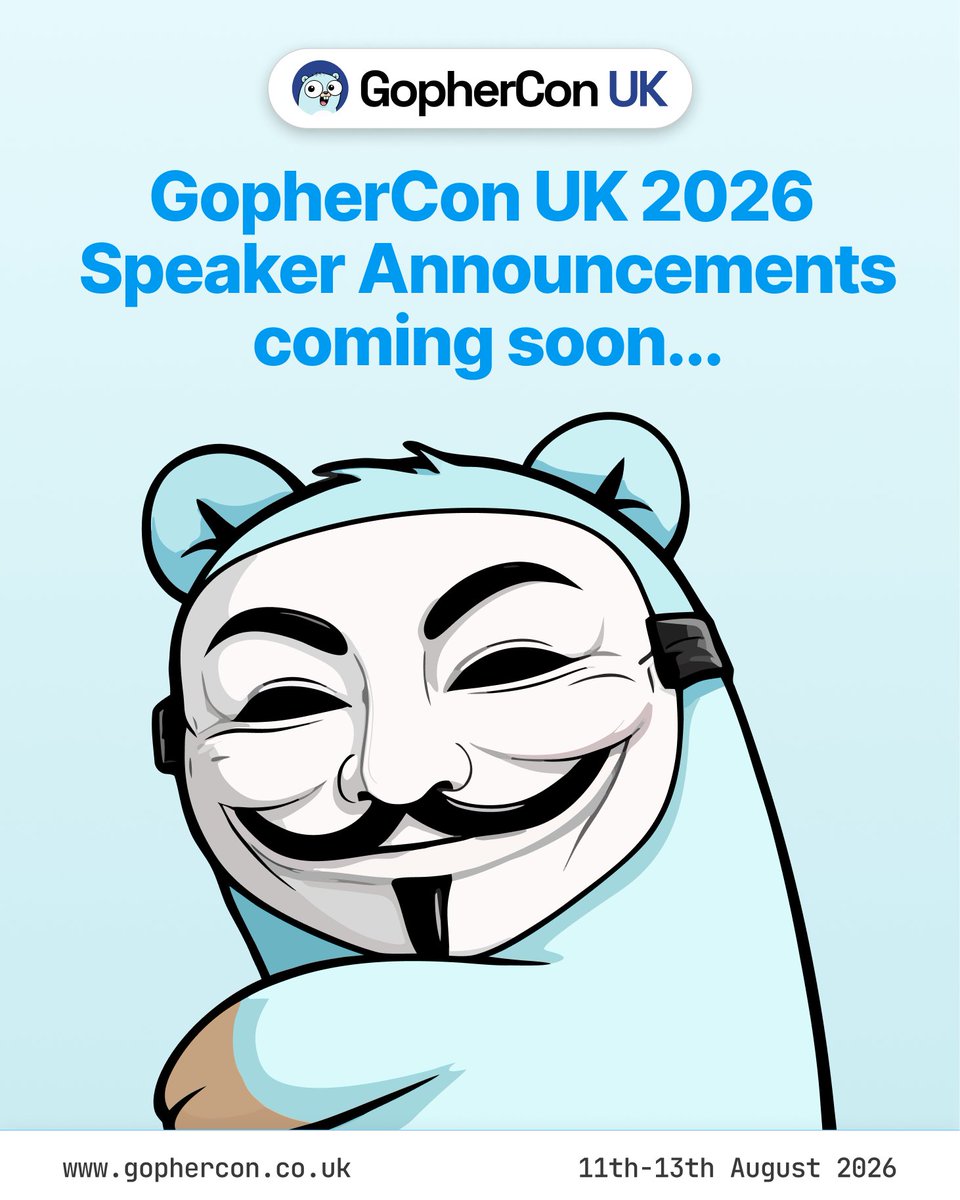 GopherCon UK tweet media