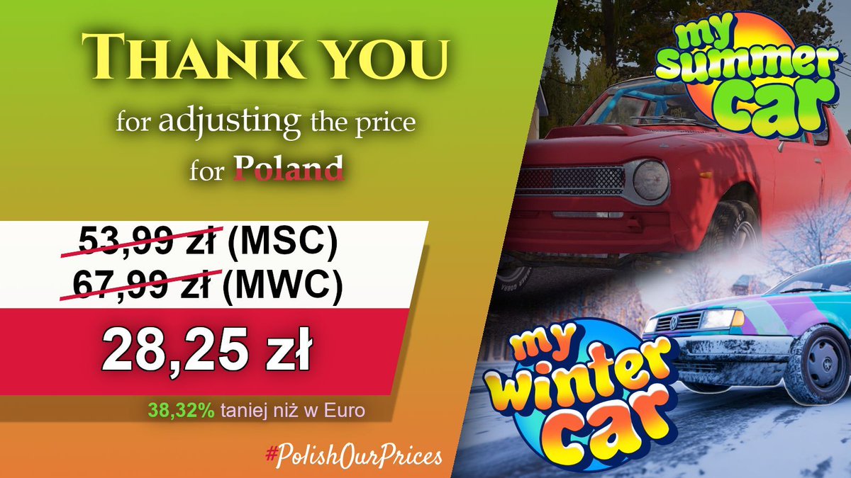 Polish Our Prices tweet media