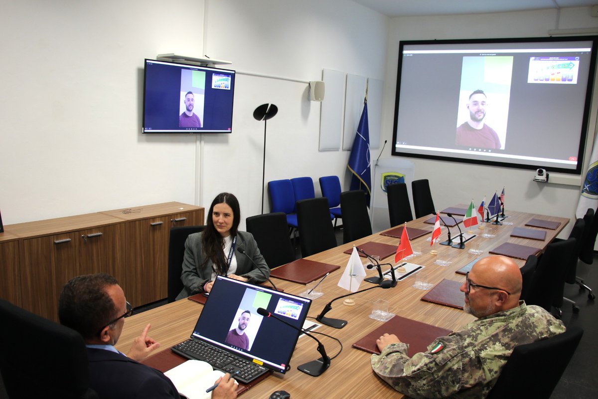NATOSFACOE's tweet photo. #NSFACOE warmly welcomes new interns from different universities, who will contribute to the Centre’s ongoing projects and activities while gaining valuable experience in an international environment
Welcome aboard and best wishes for this new journey!
🇨🇦 🇫🇷 🇮🇹
 #NATO #WeAreNATO https://t.co/WiYezenP5O