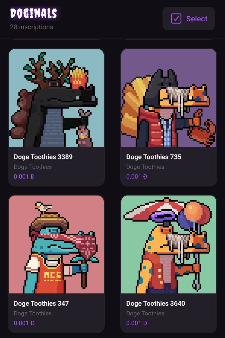 solanabiker's tweet photo. Just bagged a couple @dogetoothies NFTs using @doginalspooks Doge wallet for a smooth mint... You should check them out sometime 🐶🔥 https://t.co/8jpw5wn36A
