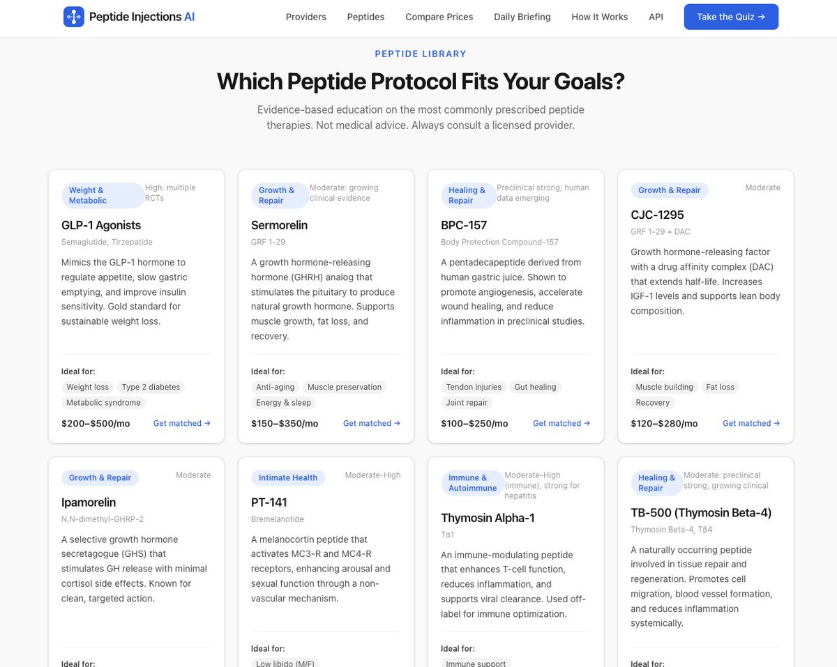 Peptides AI tweet media