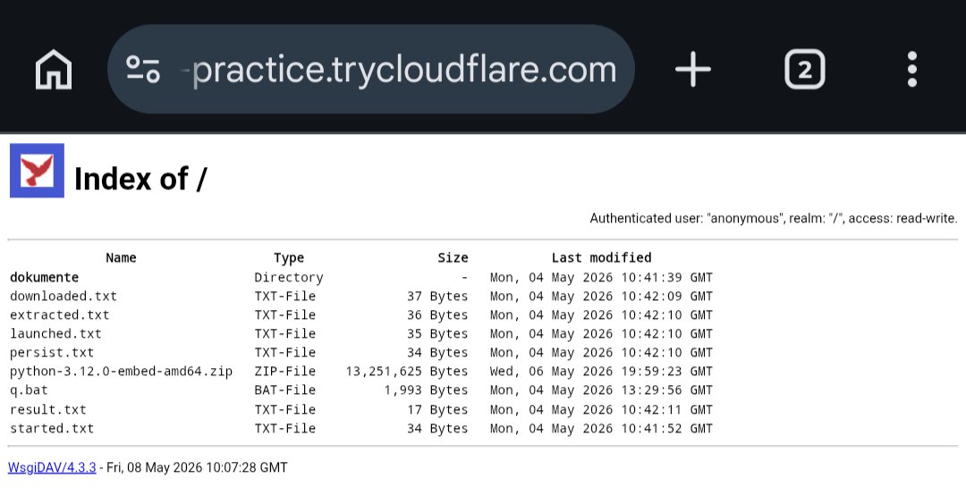 smica83's tweet photo. hxxps://cas-blocks-disciplinary-practice.trycloudflare(.)com/ 
#WsgiDAV #opendir https://t.co/aiCtEP6D3J