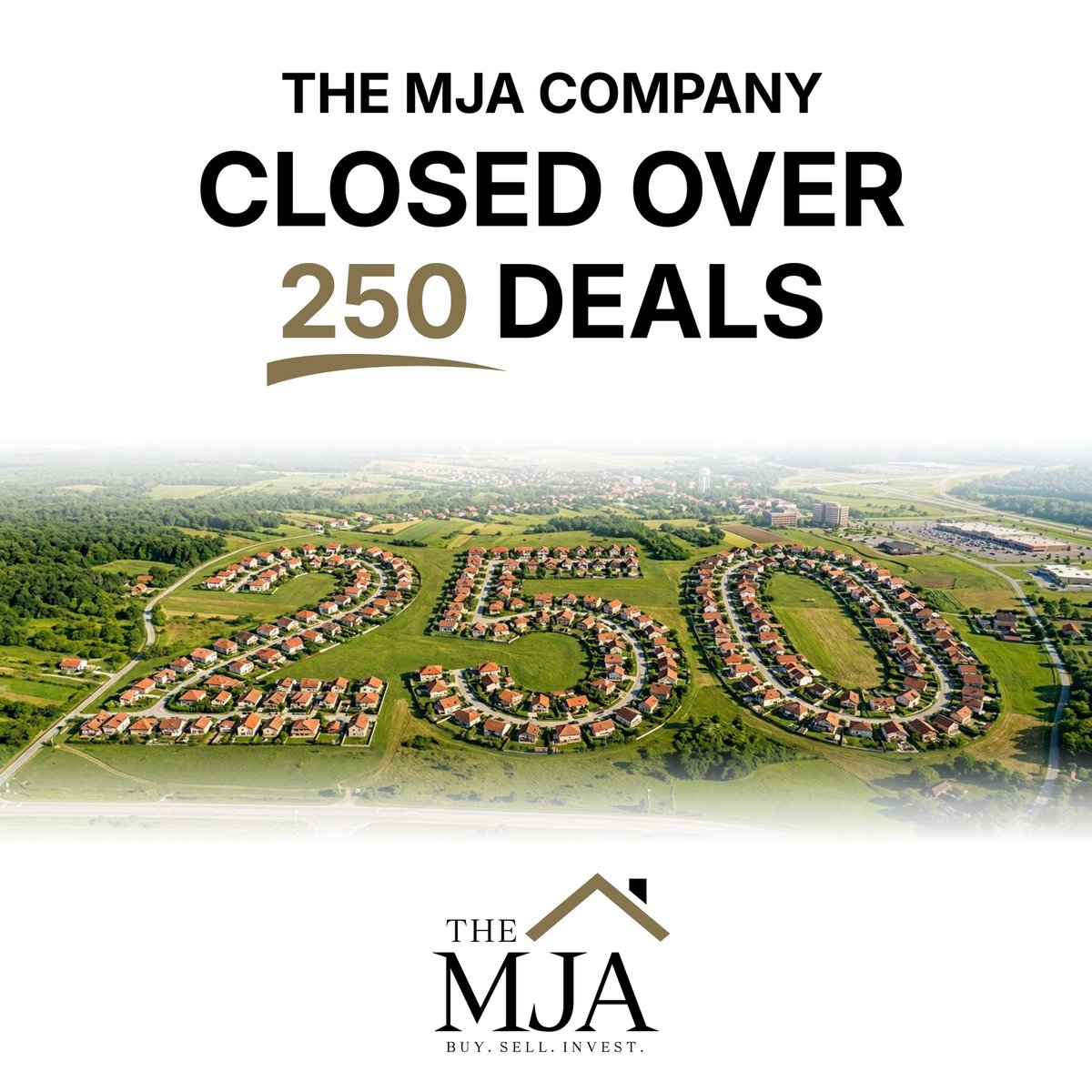 AllenjMichael's tweet photo. Huge milestone for The MJA Company!

We are proud to share that our team has officially closed over 250 deals. We could not have reached this point without the trust and support of our amazing clients, family, friends, and referral partners.

Here’s to the next 250! 🏡
The MJA Co https://t.co/xkK8HwIar0