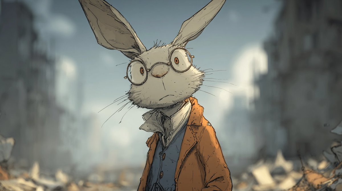 Sayso Rabbit I used 2 images created in Midjourney. In Seedance 2, I prompt: A ...