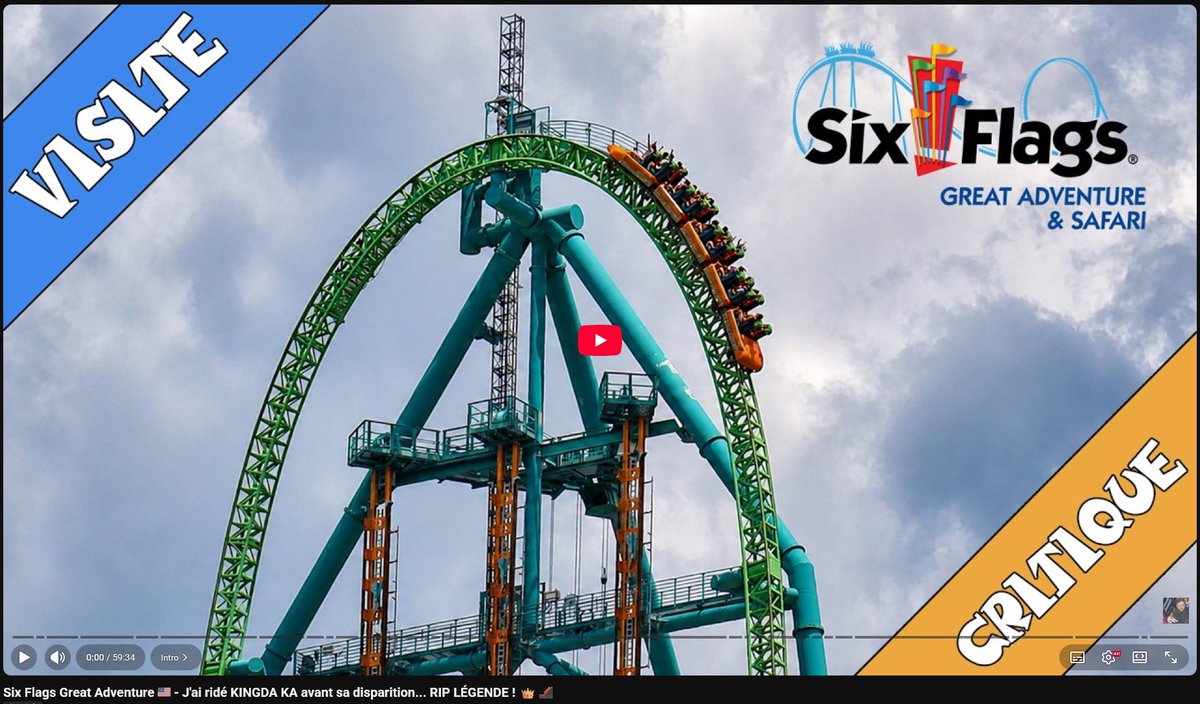 doubick's tweet photo. Ce soir à 18h00 sur YouTube, on met les voiles direction Six Flags Great Adventure !

Alors on sort le noeud pap’, on sort le costard, on astique bien ses pompes, parce que ce soir, on part à la rencontre de machines sacrément légendaires !

https://t.co/9LmHfQ50h9 https://t.co/bM4Hb8YbG9
