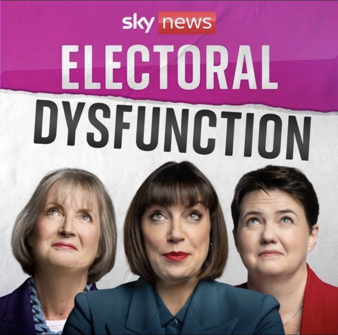 RuthDavidsonPC's tweet photo. No #ElectoralDysfunction this morning? 

That's because we're recording later today once more of the results are in.

It's a proper election special and @BethRigby @HarrietHarman and I can't wait to get stuck in - so many threads to discuss. 

Follow us wherever you get your pods https://t.co/O6CD5ICrtY