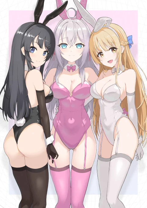 リクエストで描かせていただきました!! #ロシデレ #青ブタ #お隣の天使様