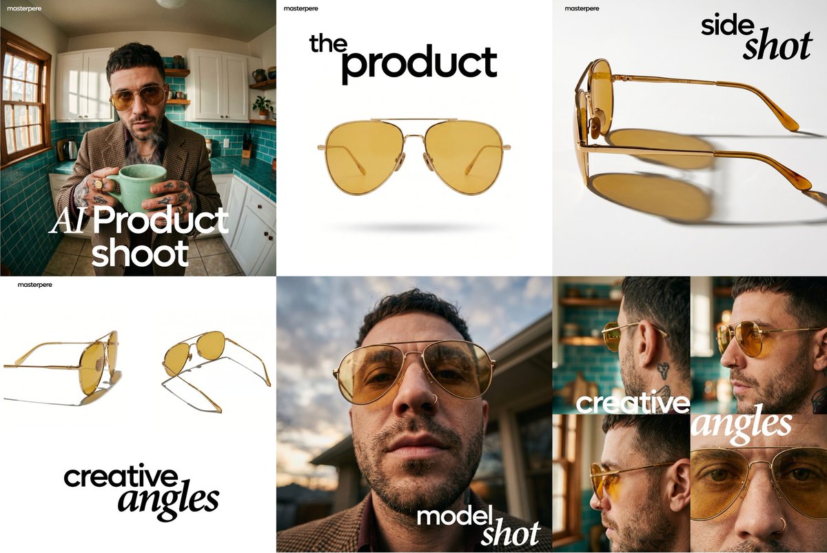 Masterpere_'s tweet photo. Product Shoot AI campaign https://t.co/8zK6nt1ZmF