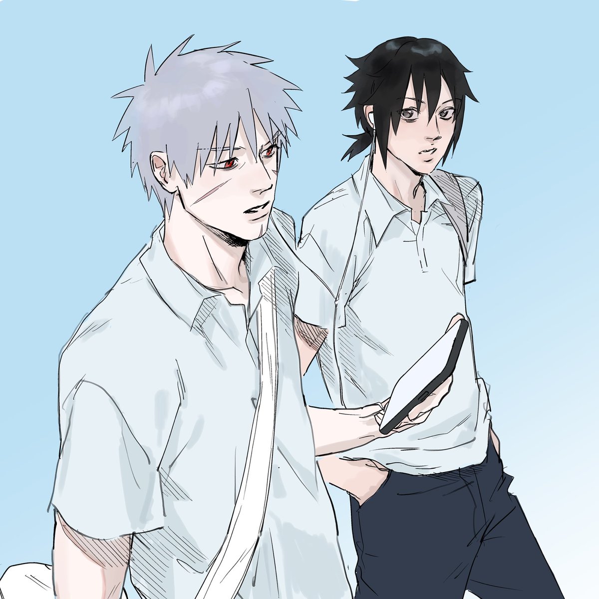 nrt_mdtb's tweet photo. rkgk     現パロ創設期

#NARUTO https://t.co/Tki58VqDf6
