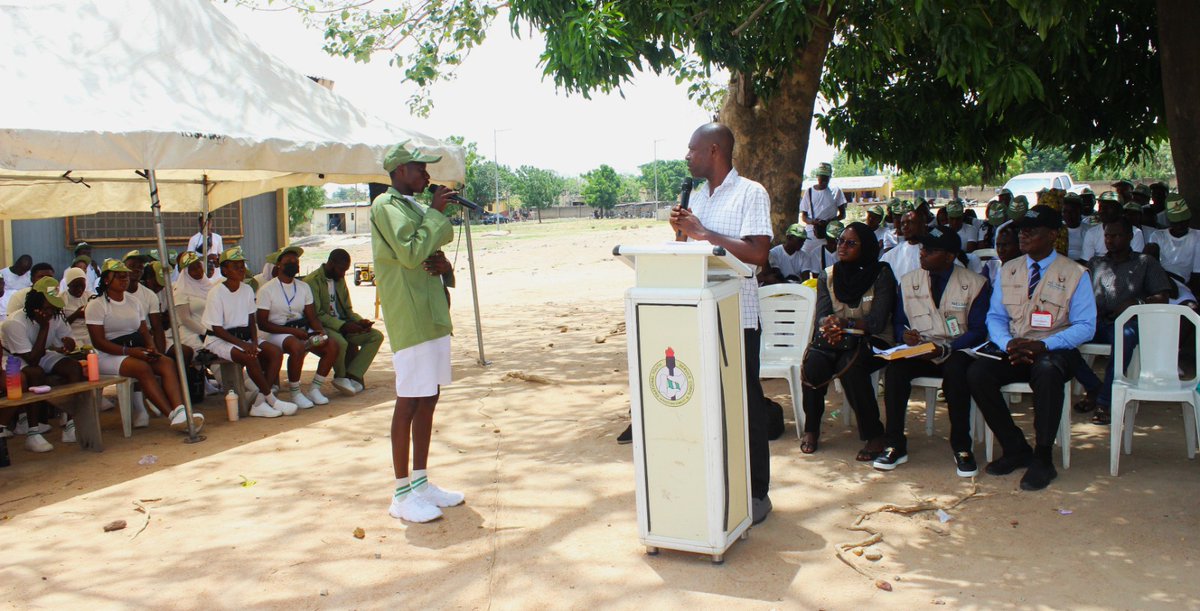 nccsalw's tweet photo. NCCSALW Sensitises NYSC Members in Niger State on Dangers of Illicit Arms
The North Central Zonal Office of the National Centre for the Control of Small Arms and Light Weapons (NCCSALW) on 7 May 2026 conducted a sensitisation programme for NYSC Batch ‘A’ Stream II Corps Members at the Orientation Camp in Paiko, Minna, Niger State.
The sensitisation, led by Lt Col OK Olagunju, Zonal Assistant Director Support Services, enlightened about 2,484 Corps Members and camp officials on the dangers of illicit Small Arms and Light Weapons (SALWs), highlighting their role in fueling banditry, kidnapping, armed robbery, and communal conflicts.
During the session, Corps Members were encouraged to promote peace, report suspicious activities through appropriate channels, and avoid involvement in local disputes. He further  highlighted the mandate of NCCSALW and the Federal Government’s commitment to combating illicit arms proliferation across the country.
The interactive session witnessed active participation from Corps Members, while informational materials and contact details for intelligence sharing were distributed.
The programme reflects NCCSALW’s continued commitment to grassroots sensitisation and community participation in the fight against illicit SALWs.
#NCCSALW #NYSC #ArmsControl #SALW #PeaceBuilding #NigerState #Nigeria