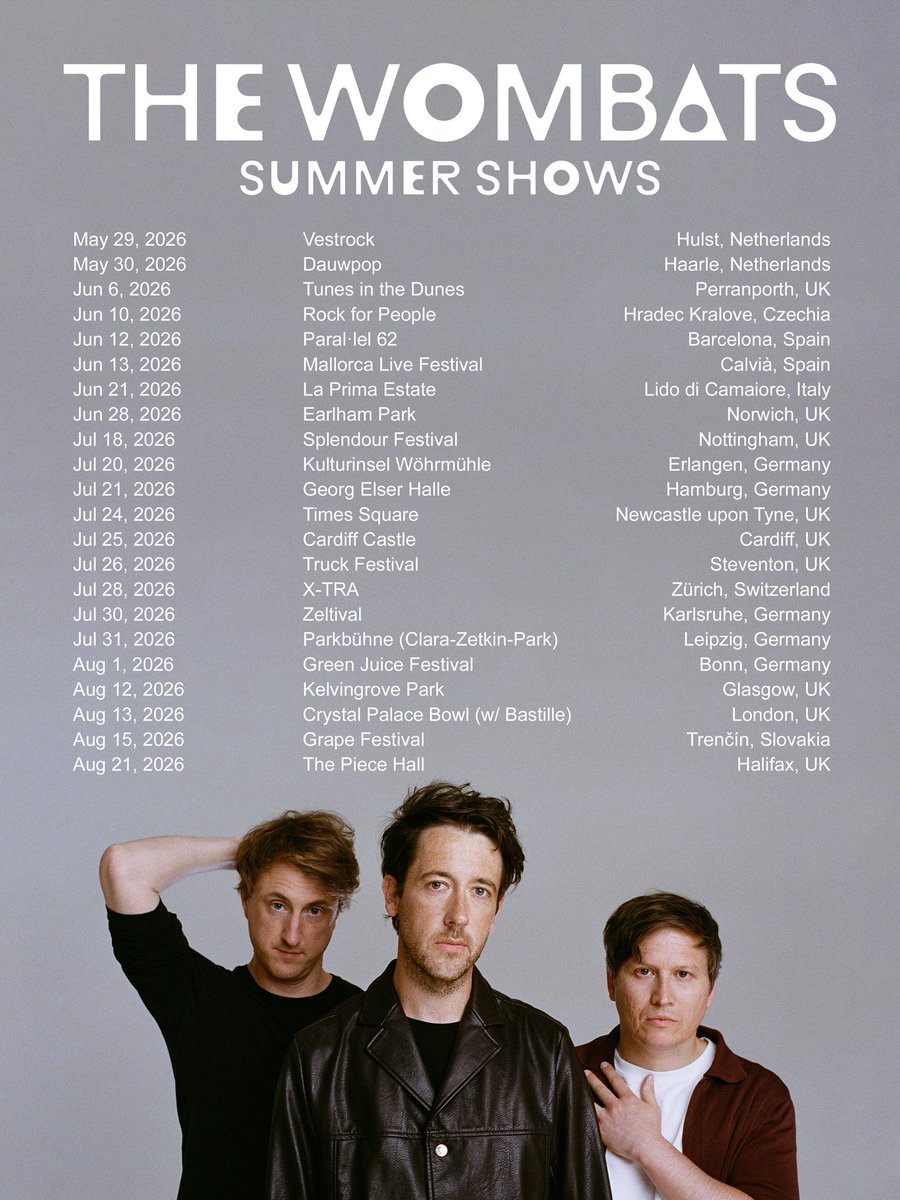 The WOMBATS tweet media