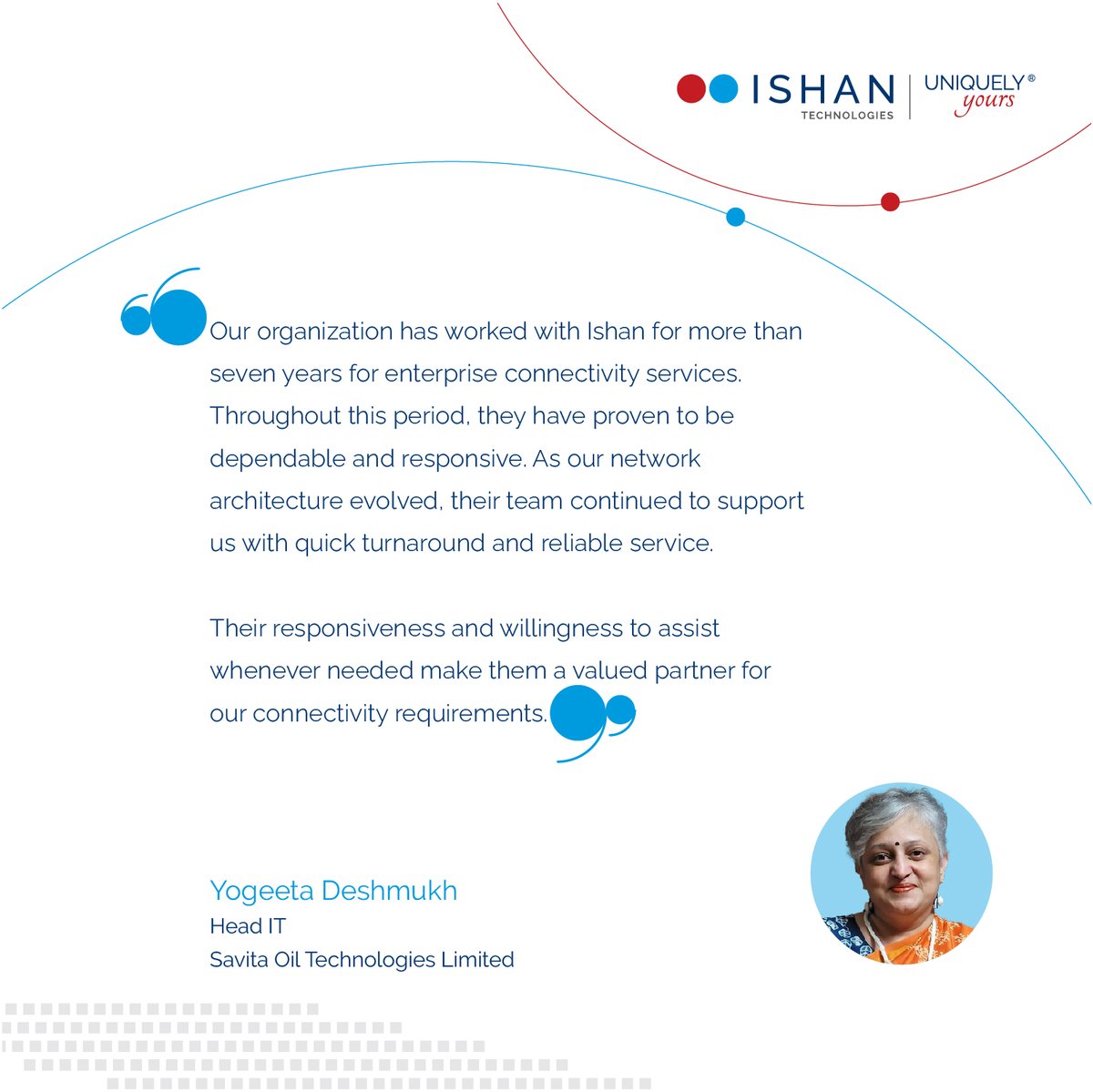 Ishan Techologies tweet media