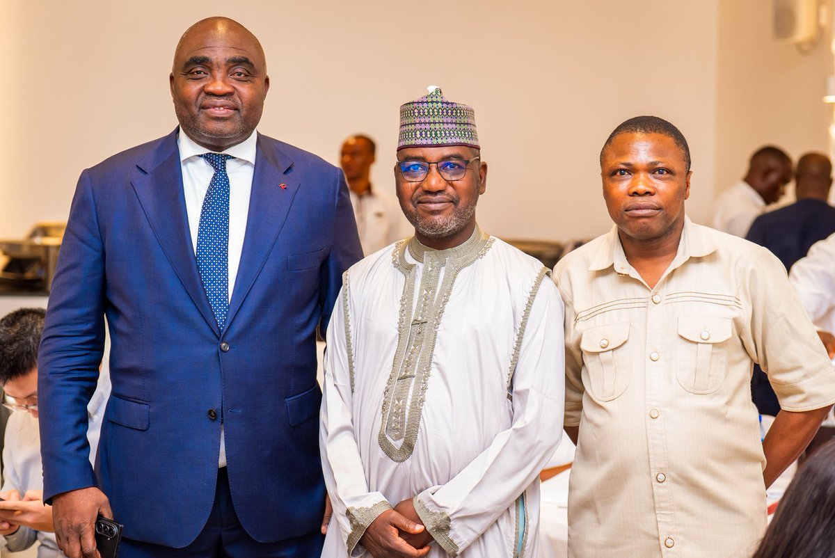 icrcng's tweet photo. The Director-General of the Infrastructure Concession Regulatory Commission (@ICRCNG), Dr. Jobson Oseodion Ewalefoh (@JOBSON_EWALEFOH), joined ministers, permanent secretaries, key stakeholders in the power sector, and other Nigerians to honour and bid farewell to the former Minister of Power, Chief Adebayo Adelabu (@BayoAdelabu), as he bows out of office to pursue his ambition of becoming the Governor of Oyo State.
Speaking at the send-forth ceremony, the DG described the role of Nigeria’s Minister of Power as one of the most demanding and often underappreciated positions in government. He likened it to that of a goalkeeper who makes nine crucial saves but is blamed for conceding just one goal, while a striker who misses several chances but scores once is celebrated.
According to him, the analogy reflects the realities of Nigeria’s power sector, where enormous efforts and reforms are often overshadowed by the scale of the challenges confronting the industry. He noted that the sector still requires significant work, making it difficult for any minister, regardless of commitment or performance, to fully satisfy public expectations.
Dr. Ewalefoh commended Adelabu for his service to the nation and his contributions to the power sector, while wishing him success in his future endeavours.

@NERCNG @TCN_NIGERIA @nisonigeria @REA_Nigeria @NELMCONG @NBET_NG @ndphcofficial @NAPTIN_Nigeria @NEMSANigeria @bureau4public