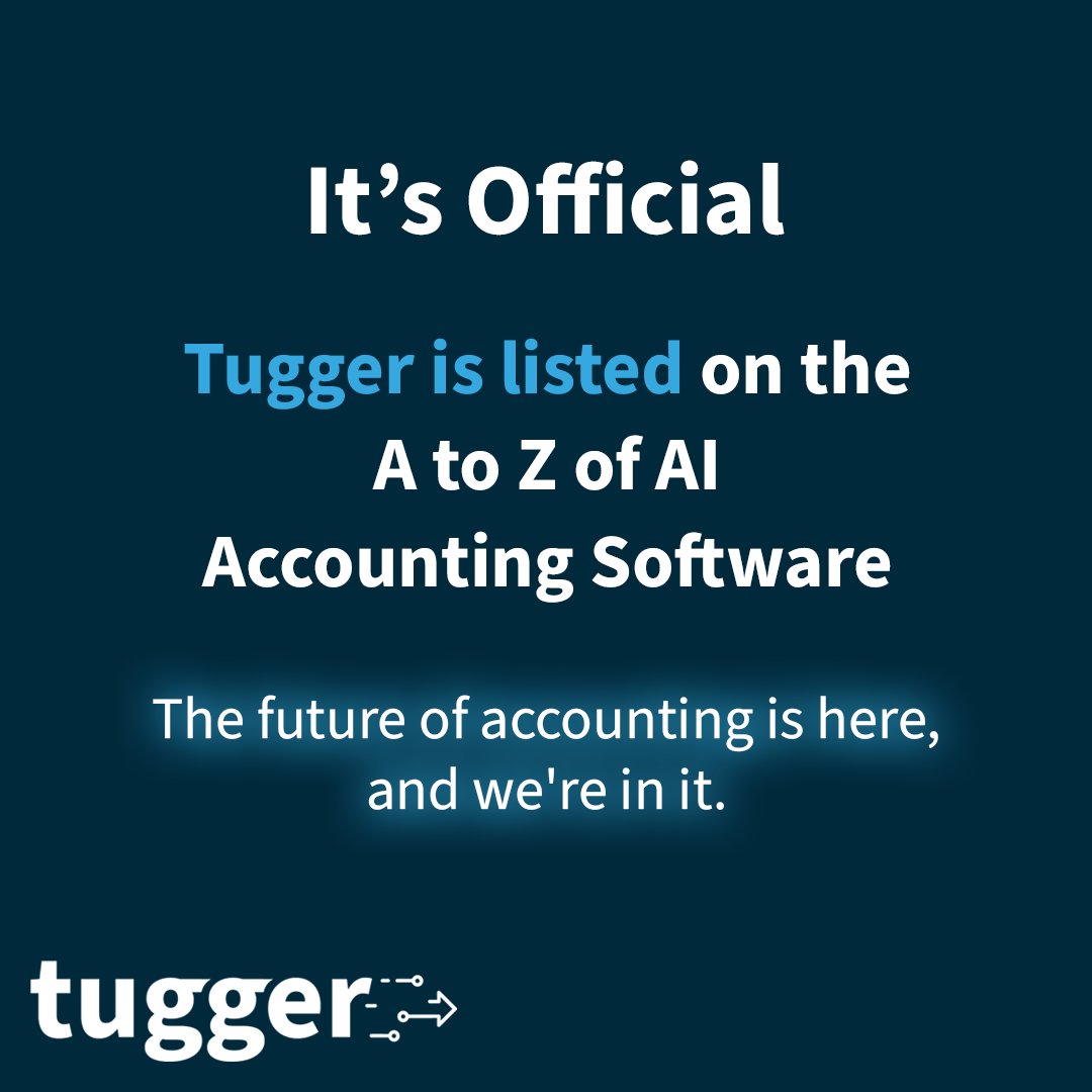 TuggerApp's tweet photo. We're on the A to Z of AI Accounting Software! 📋✨

220+ vendors. 7 chapters. Tugger right there in the mix, connecting your software to AI so you can stop digging through reports and just ask.

👉 https://t.co/0NsfUSROt6
🌐 https://t.co/rCjw0USOnO

#AIAccounting #Tugger https://t.co/dHStAJERpD