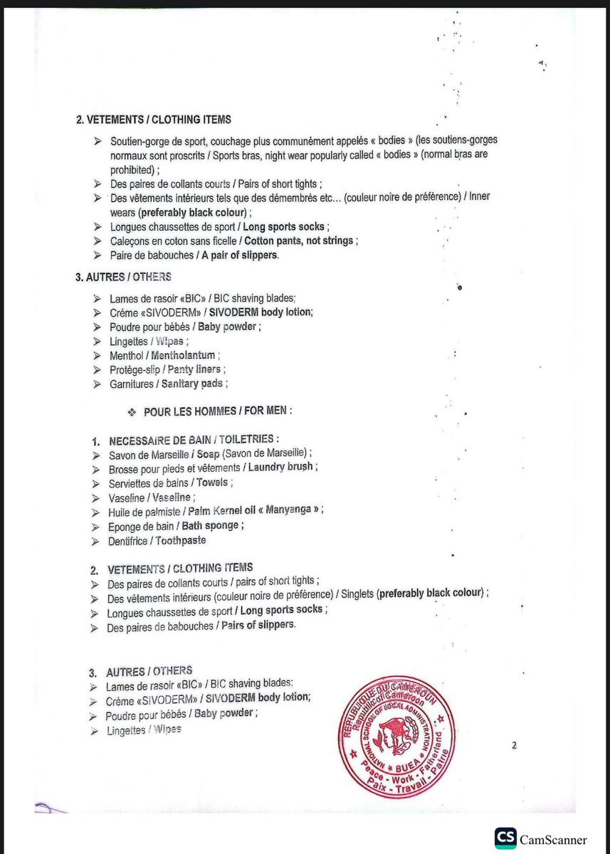 NASLA Cameroon tweet media