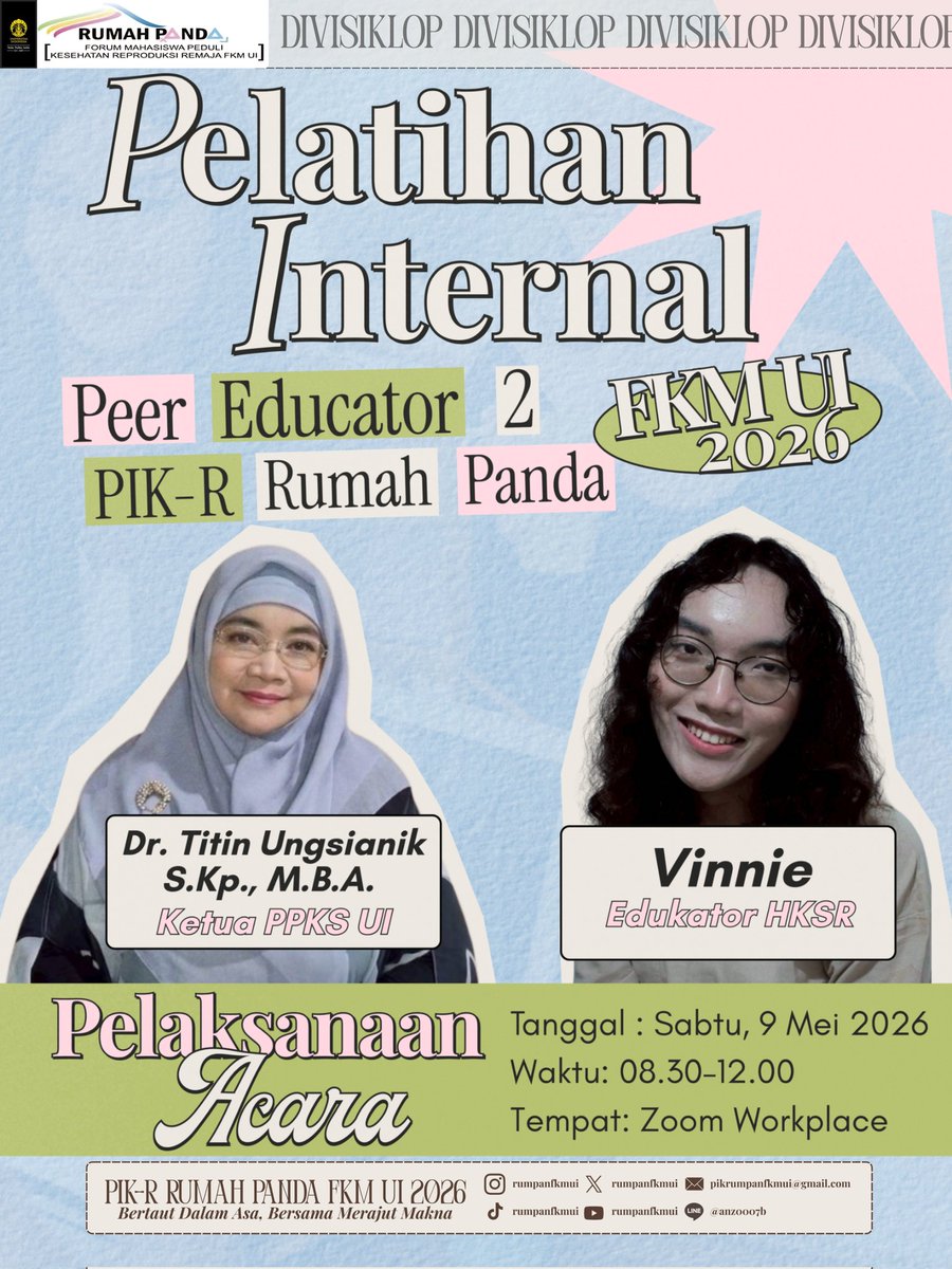 PIK-R Rumah Panda FKM UI tweet media