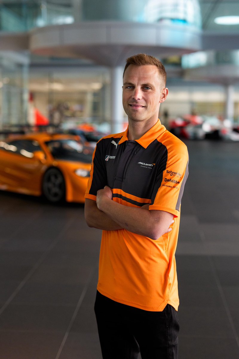 ZBrownCEO's tweet photo. Excited to add 2024 WEC Driver Champion @VanthoorLaurens to our 2027 WEC Hypercar driver line up. Welcome to Team Papaya Laurens! https://t.co/U6cpissTNm