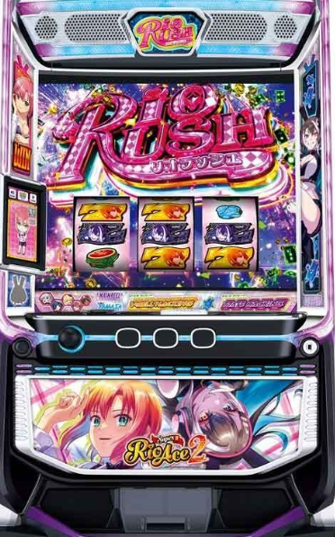スロット4機種の筐体画像をおいておきます
