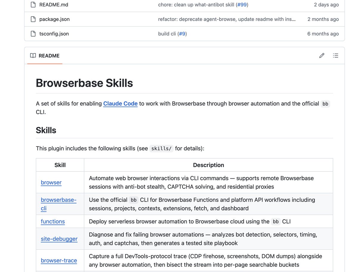 Do you understand what Browserbase just open-sourced???

an agent that learns any website once, then does the job 10x cheaper forever

[ literally how it helps me ]:

- writing scrapers for new sites (used to spend half a day per site, every single time)
- chasing selectors when