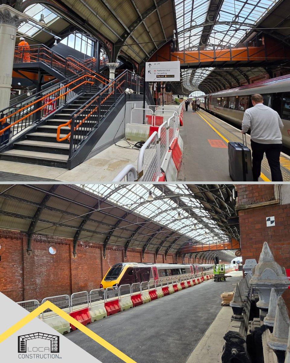 LocaConstructio's tweet photo. Darlington Station UPDATE 2026

These latest pictures show just how close this project is to completion.

@bamukandireland - @carvereng_ - @LocaConstructio 

Read More Here
https://t.co/BsNxjLcHuw https://t.co/A2EXILXXkr