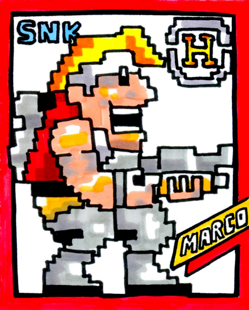 silntsnctmanga's tweet photo. Marco Polo |
Eh di, machine gun!
Nyeh!
https://t.co/VPoSbtwxhT
#MetalSlug #Marco #MarcoRossi #SNK #Sketchcard
#メタルスラッグ #エッチ #HeavyMachineGun #RocketLauncher https://t.co/TXBBCxtd2F
