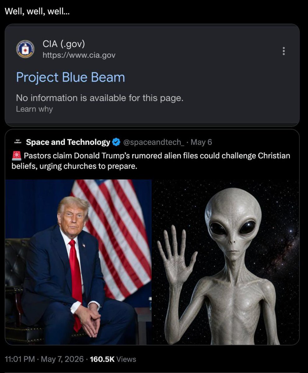 Project Blue Beam tweet media
