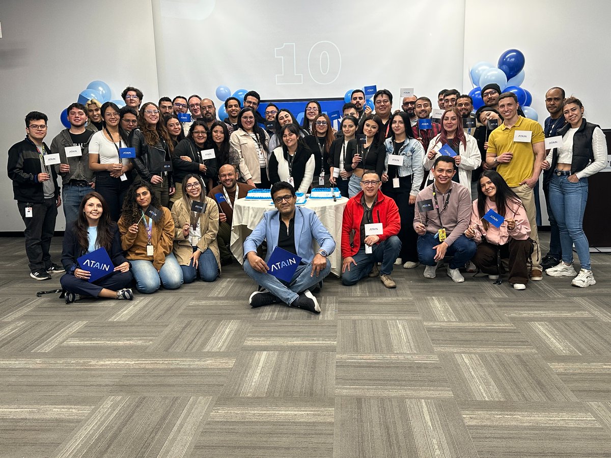 Go_Atain's tweet photo. The launch of Atain was celebrated across our global offices with energy, excitement, &amp; shared purpose. It was a memorable milestone that brought people together to welcome this new chapter.

#Atain #AssuredOutcomes #GoAttain #LaunchCelebrations #India #Colombia #US #SouthAfrica https://t.co/rKQfRdcc9a
