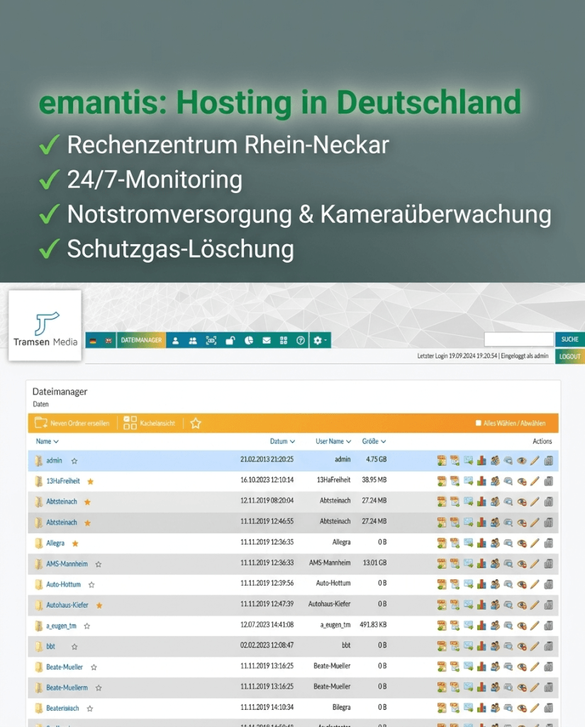 tramsen's tweet photo. Dein Kundenportal. Deine Preise. Deine Entscheidung. 💼

Du willst emantis nutzen – aber welches Modell passt zu dir? ✅ Hosting bei uns: Rundum-sorglos-Paket https://t.co/7RbSMmZdL6