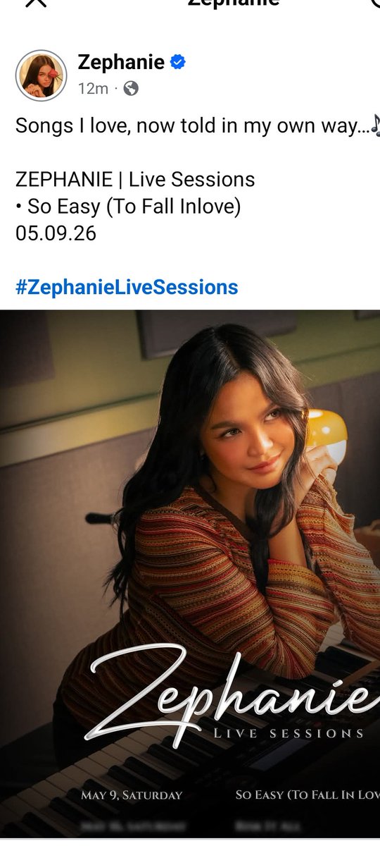 She's back!! This is exactly what we’ve been waiting for

#Zephanie
#ZephanieLiveSessions