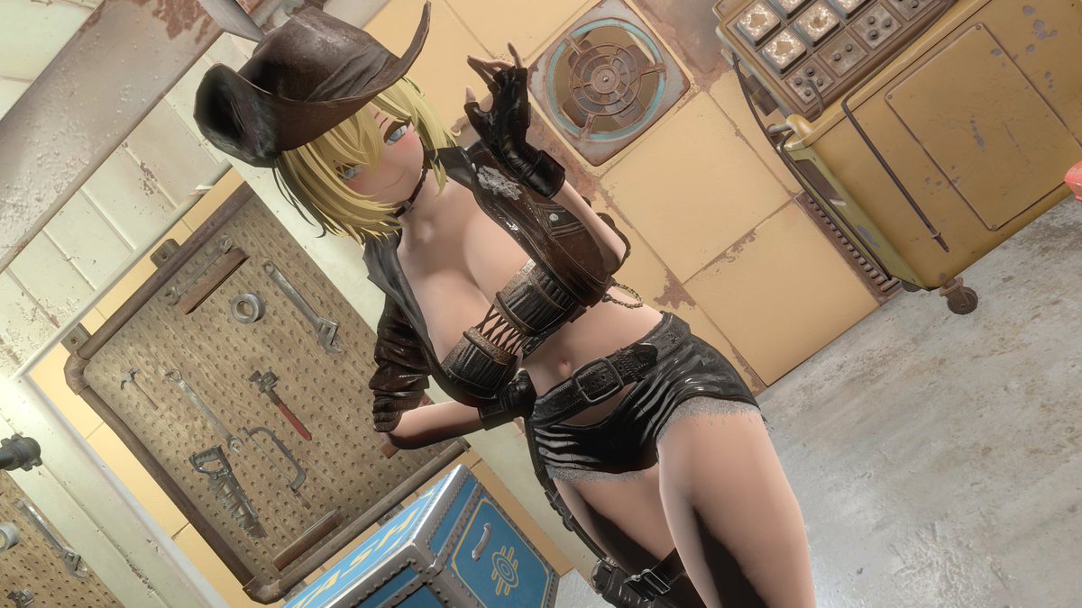 #オリキャラは性癖の見本市

Fallout4MODだとこんな感じ