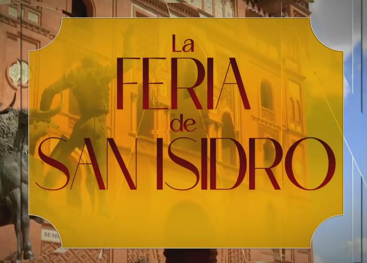 PlayToros_es's tweet photo. 📢Comienza la Feria de San Isidro en @CMM_es

#CMM abre la puerta grande a la mejor feria taurina este fin de semana, 9 y 10 de mayo, a las 19:00h. 

🔴En directo, SOLO POR TELEVISIÓN 📺
Con @martindeblas, César Jiménez y @aransanos 

🔗https://t.co/gA7sqmvYCn

#SanIsidroenCMM https://t.co/tBtxIKNUHa