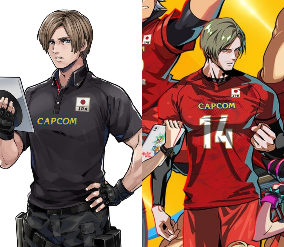 Leon Kennedy is former Coach and now currently Volleyball Player 💪🏐

#REBHFun #RE9 #ResidentEvil
