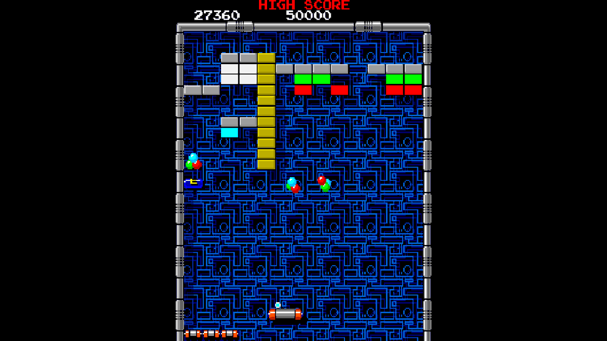 SarahSSowertty's tweet photo. This week's Arcade Archives release is the classic brick-busting Taito game Arkanoid. Use the VAUS to destroy the blocks using items like multi-balls and lasers when they drop! Rounds 1, 3 and 14 have been altered for this rerelease

Dreamwidth post!
https://t.co/oZaQmCYN0k https://t.co/Qb1TAehaz4