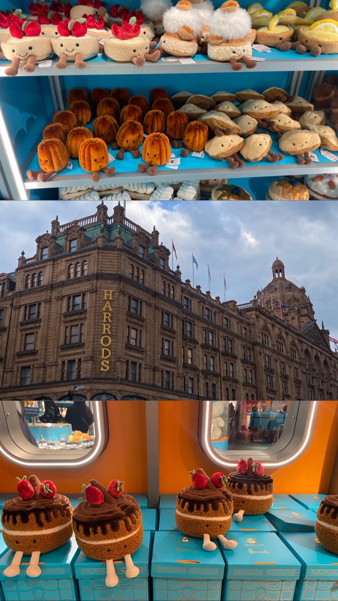 ロンドンのハロッズの中にあるジェリーキャットが幸せ空間すぎた