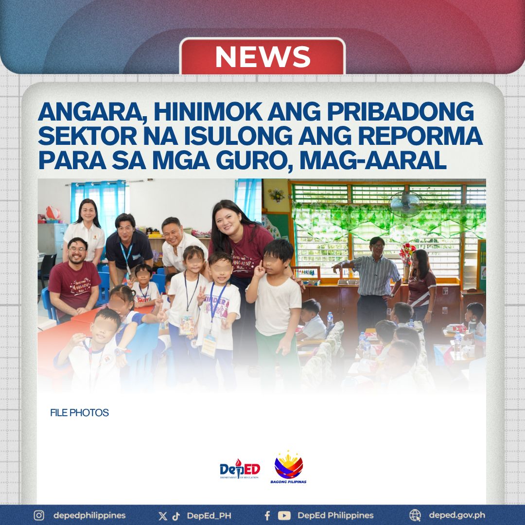 DepEd tweet media