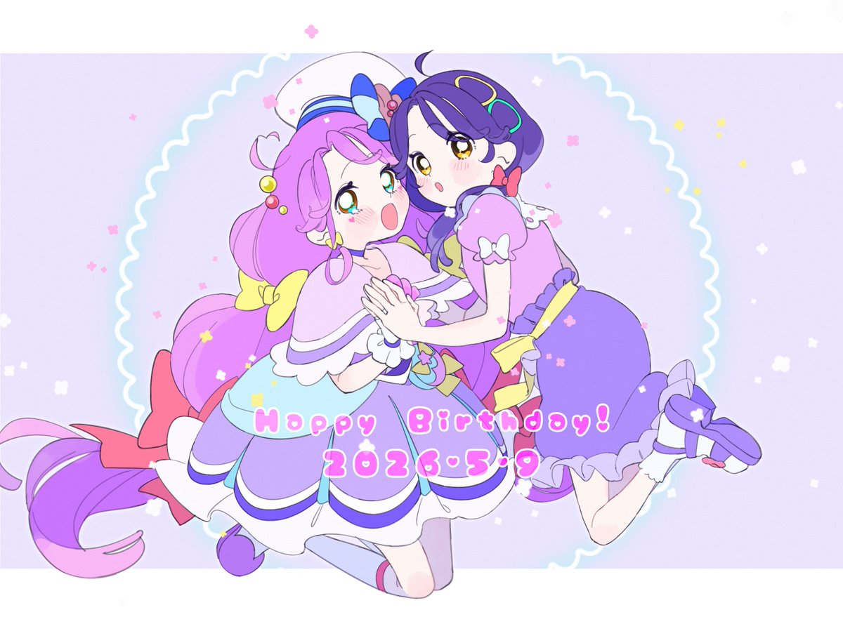 #涼村さんご誕生祭2026
#キュアコーラル誕生祭2026
✨今年もお誕生日おめでとう〜〜〜〜〜〜〜〜〜〜‼️✨
💜🪸ずっとずっと大好き〜！🪸💜