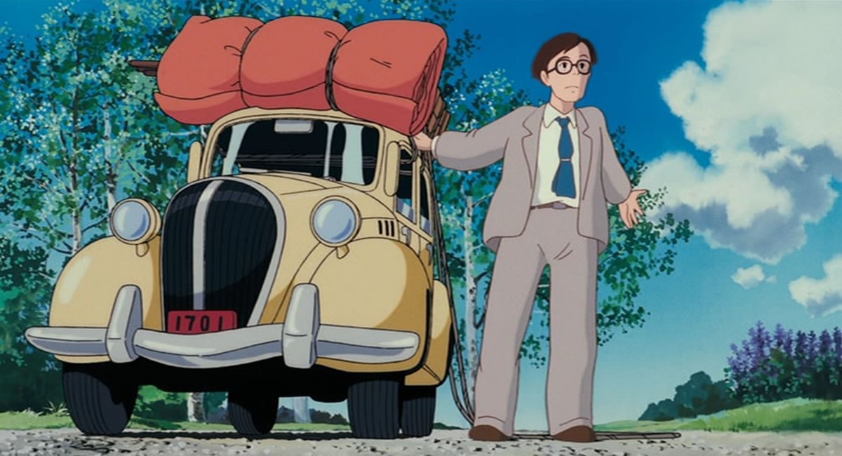 「キキのお父さんが乗っている車はフィアットの初代500、通称トポリーノ(1936-」|Watanabeのイラスト