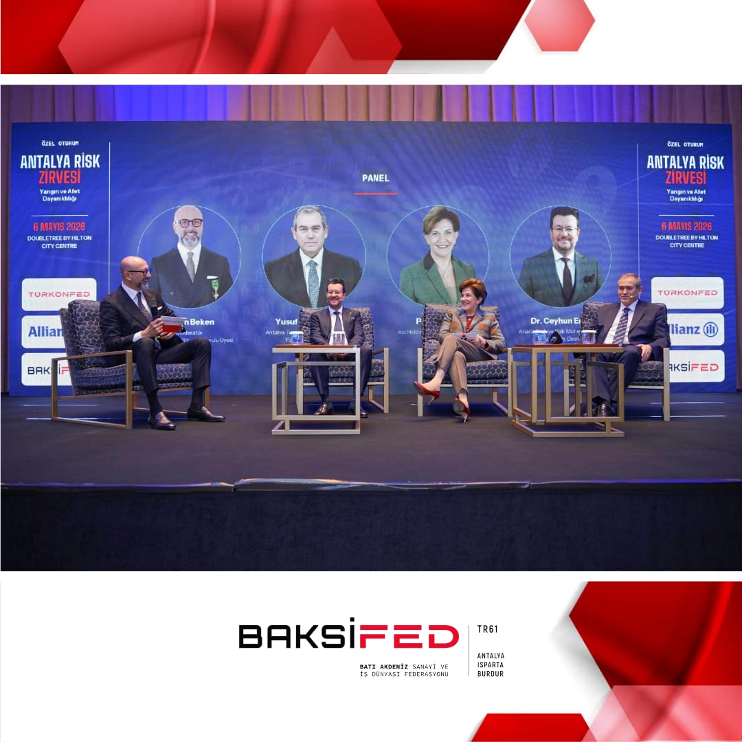 Baksifed's tweet photo. Zirve kapsamında moderatörlüğünü Semih Beken’in üstlendiği panelde; ATSO Yönetim Kurulu Başkanı Yusuf Hacısüleyman, TÜRKONFED Yönetim Kurulu Başkan Yardımcısı ve İnci Holding Yönetim Kurulu Üyesi Perihan İnci ile https://t.co/dk67UnM2sS