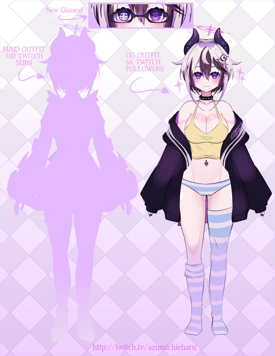 Azumers_'s tweet photo. More outfits will be coming soon! ✧˖°
♡ Our super cute super secret maid outfit will be unlocked at 100 subs. 
♡ Next is our og fit that you all love and remember! Once we hit our follower goal this cute and cozy outfit will see its comeback with a more modern look! 
#vtuber https://t.co/tcjSGQSSYi