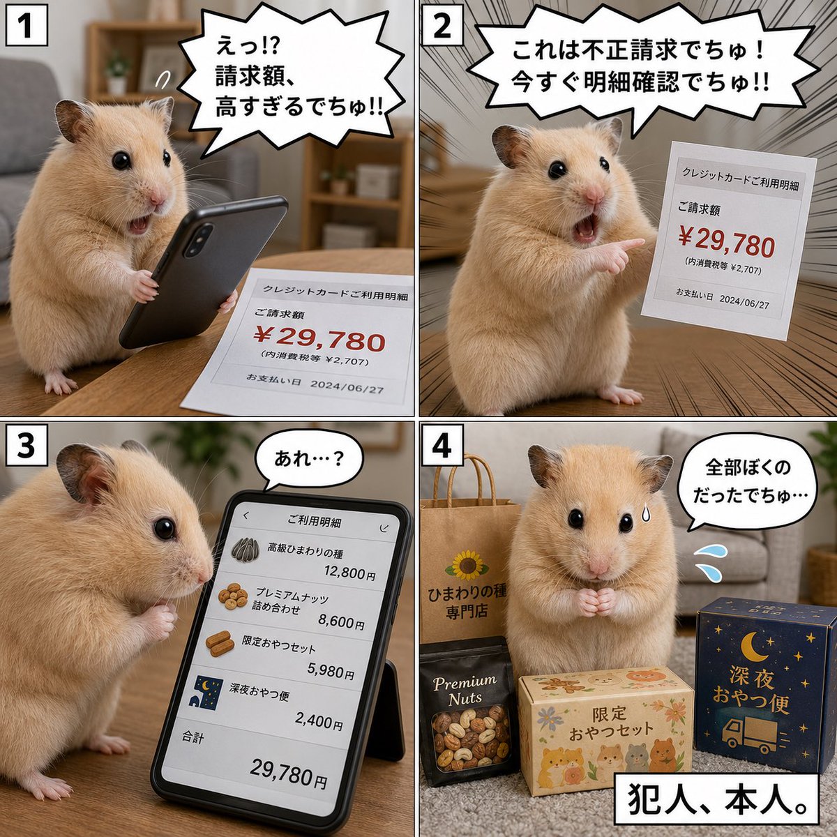 AIハムスターむぎちゃ♂🐹 tweet media