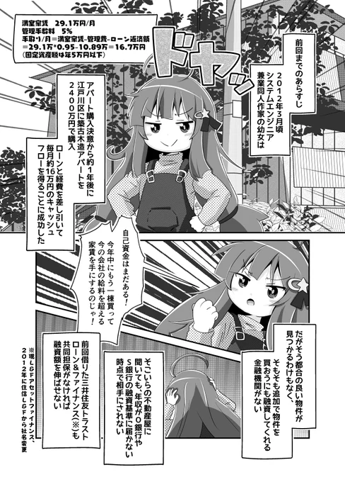 幼女大家さん【1】(1/2)
あれの続きです。#幼女大家さん 
